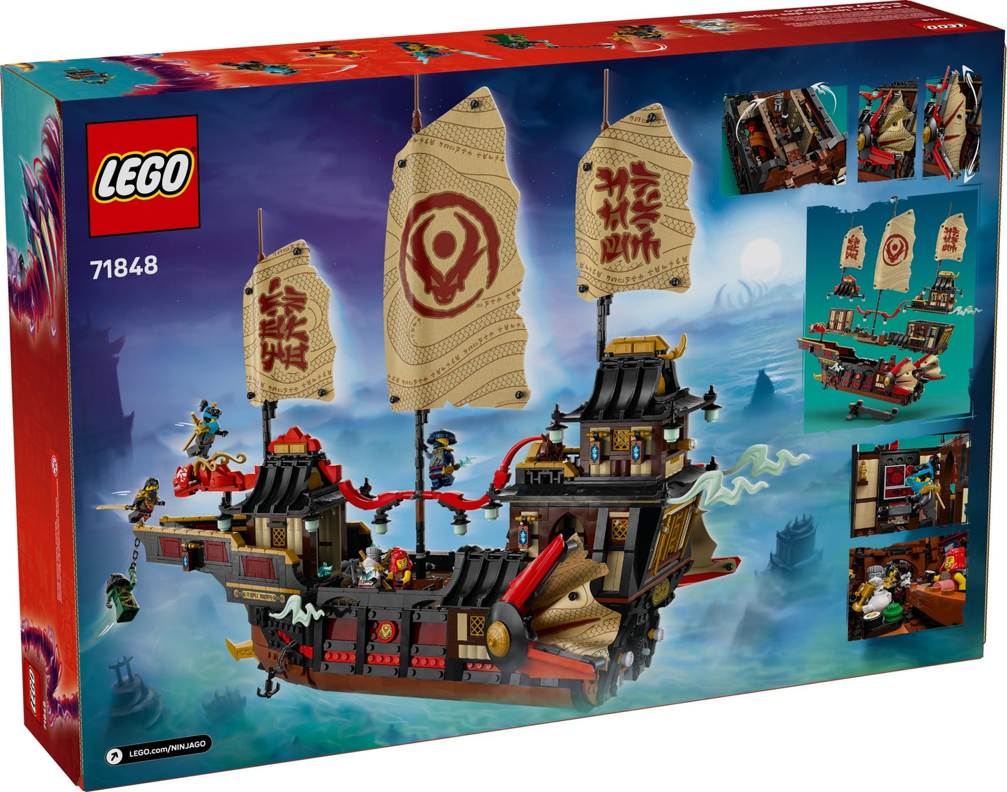 LEGO 71848 Ninjago The Temple Bounty