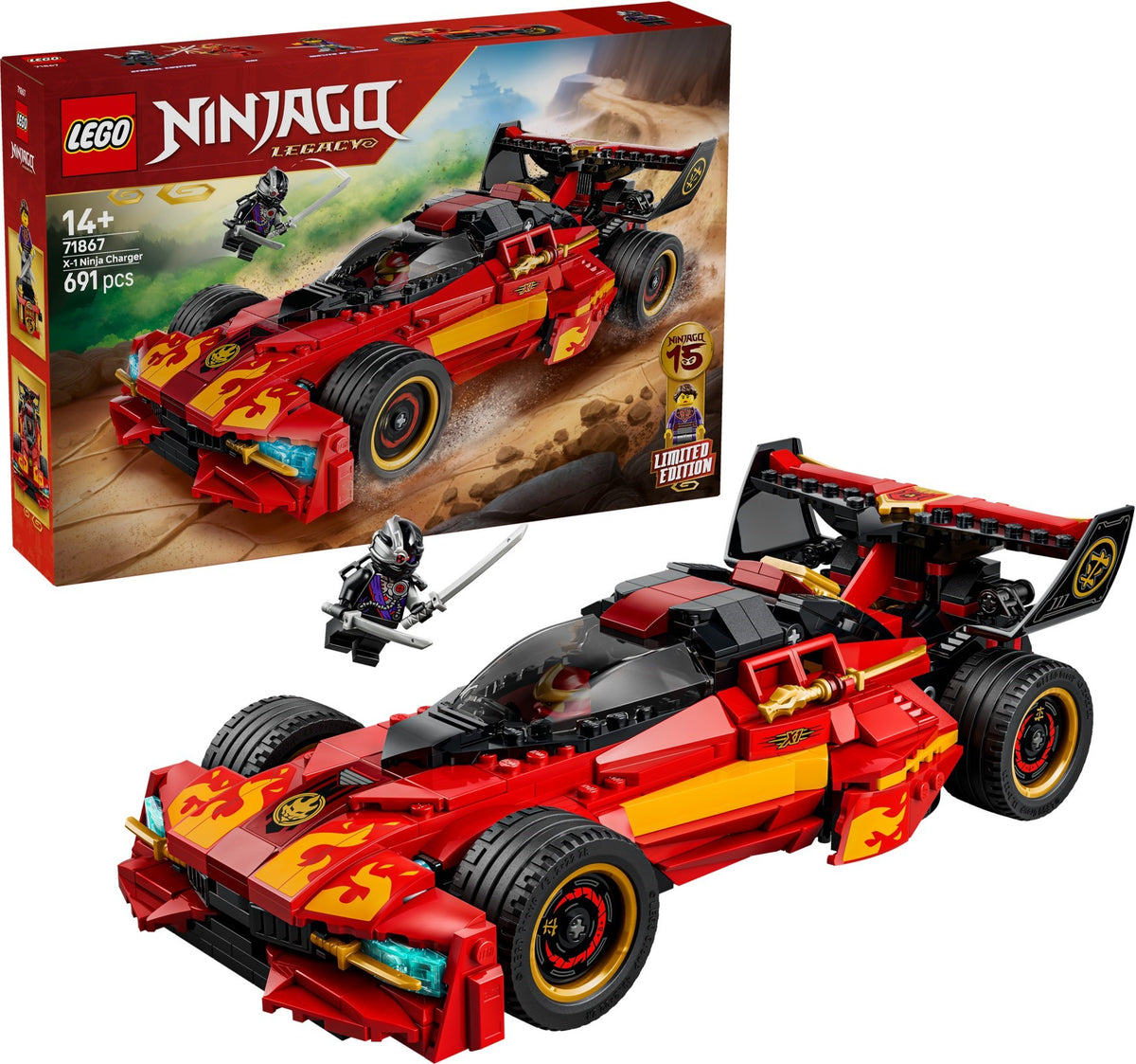 LEGO 71867 X-1 Ninja Charger