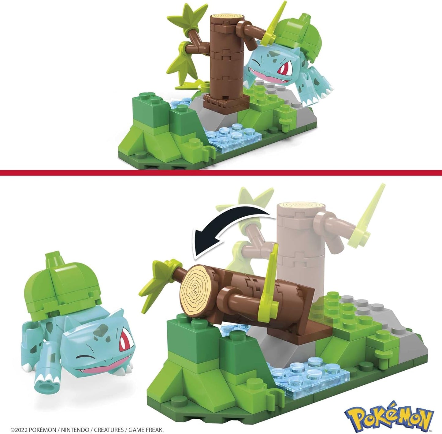 Mega Bloks Construx Pokemon Bulbasaur's Forest Trek HDL77