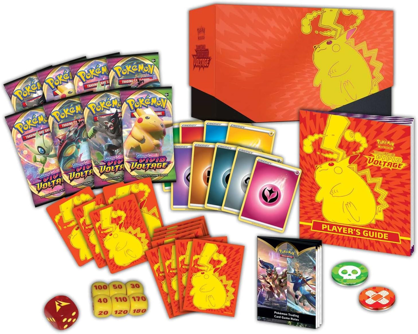 Pokemon TCG Sword & Shield Vivid Voltage Elite Trainer Box