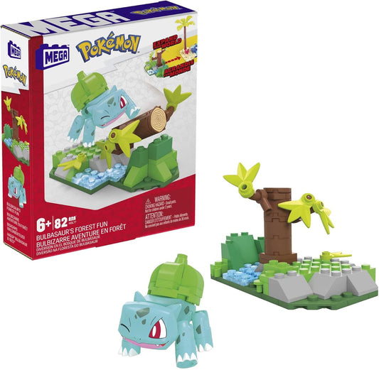 Mega Bloks Construx Pokemon Bulbasaur's Forest Trek HDL77
