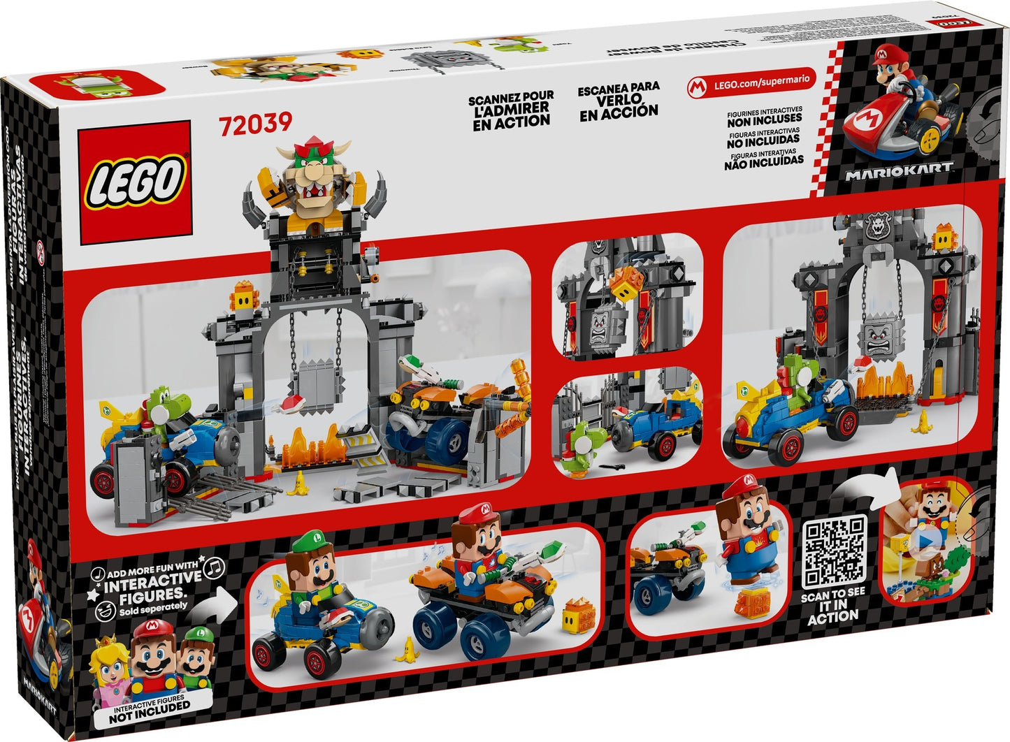 LEGO 72039 Super Mario Mario Kart – Bowser's Castle