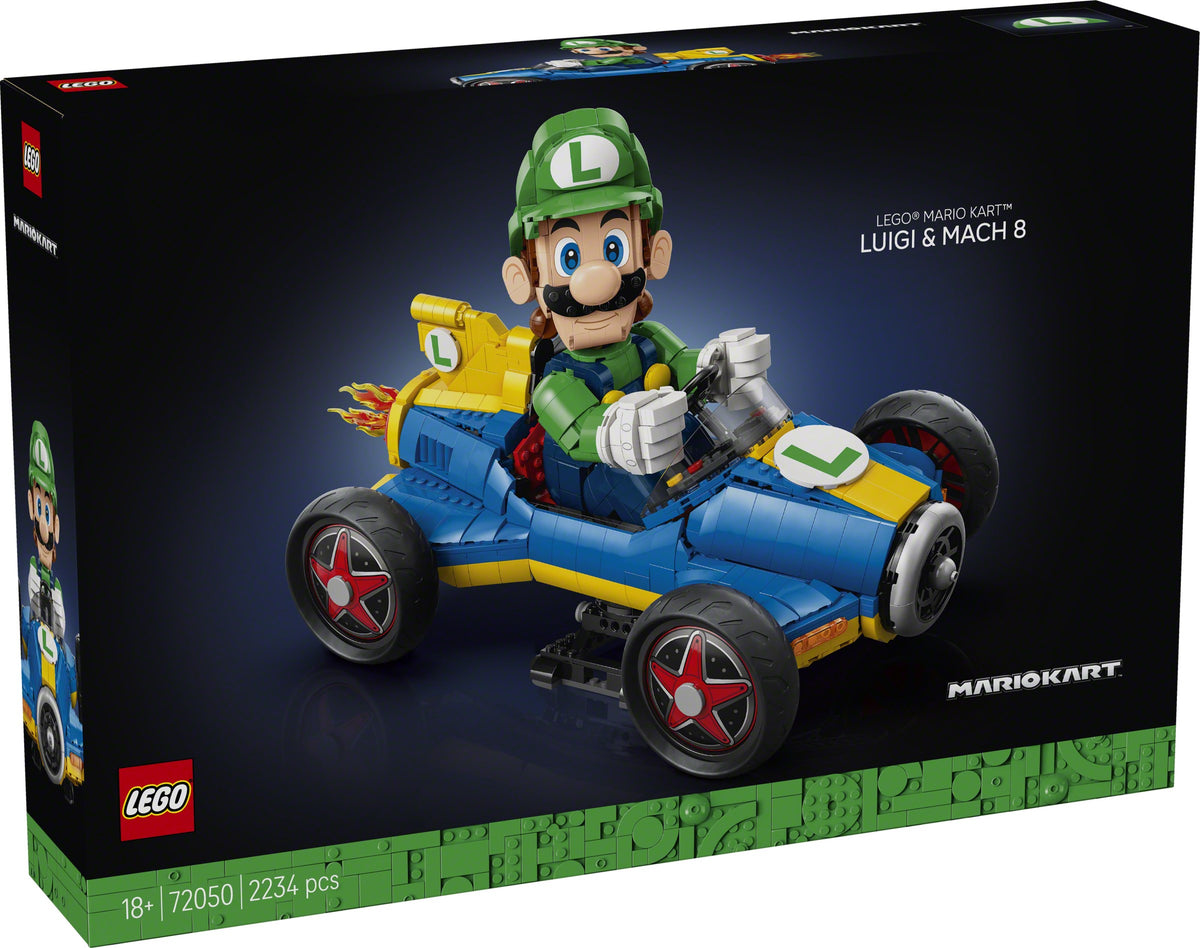 LEGO 72050 Super Mario Mario Kart - Luigi & Mach 8 72050