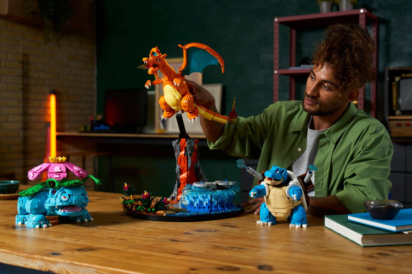 LEGO 72153 Pokemon Venusaur, Charizard and Blastoise