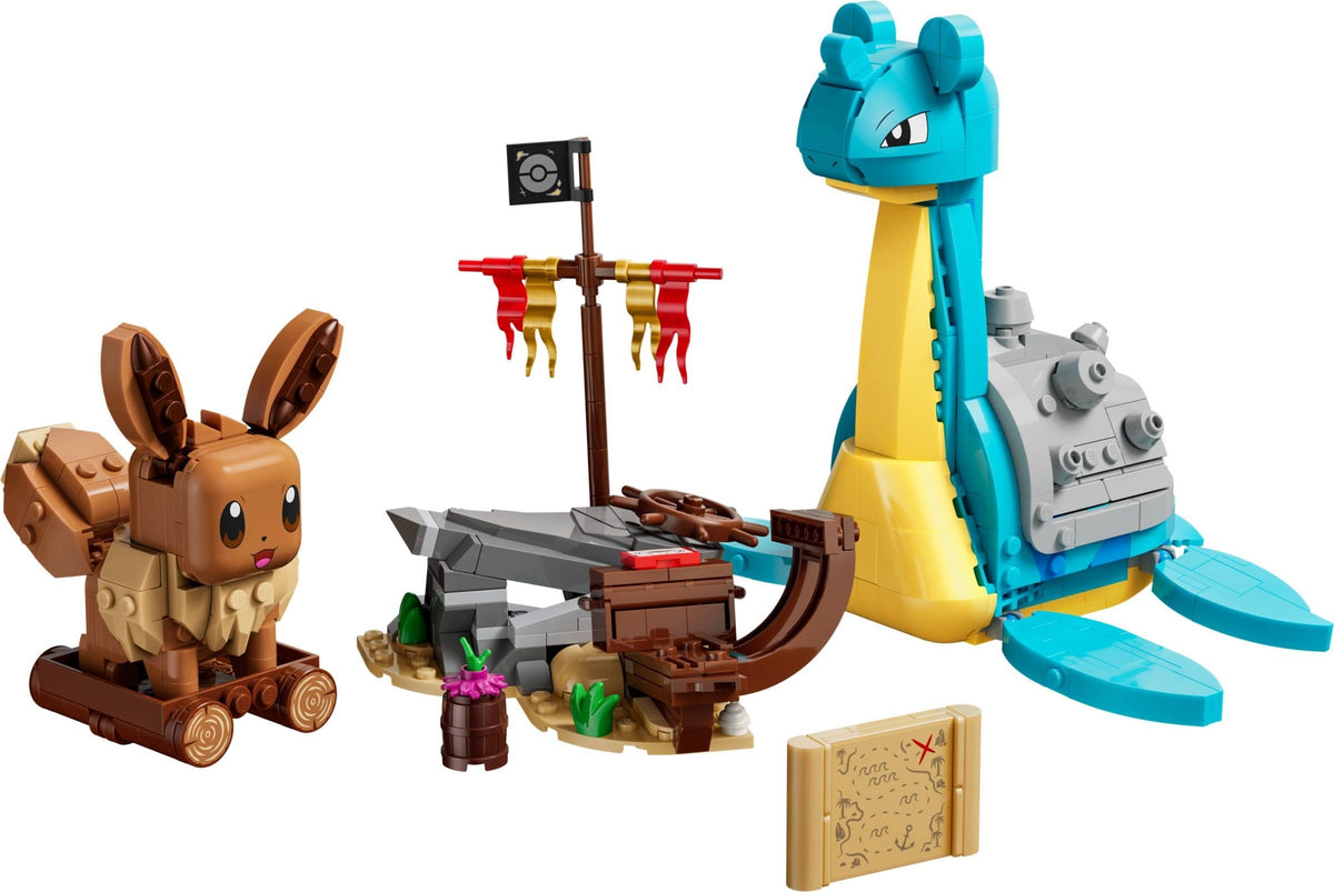 LEGO 72162 Eevee and Lapras's Treasure Hunt - imperfect box