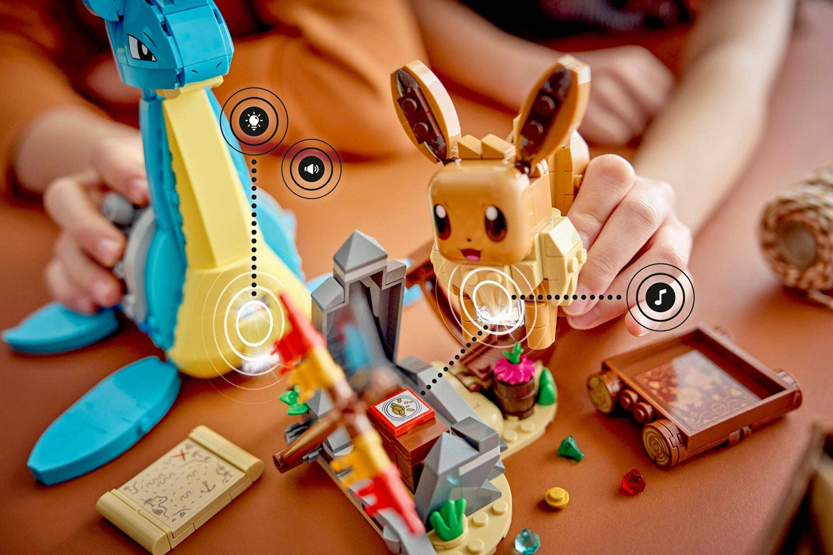 LEGO 72162 Eevee and Lapras's Treasure Hunt - imperfect box