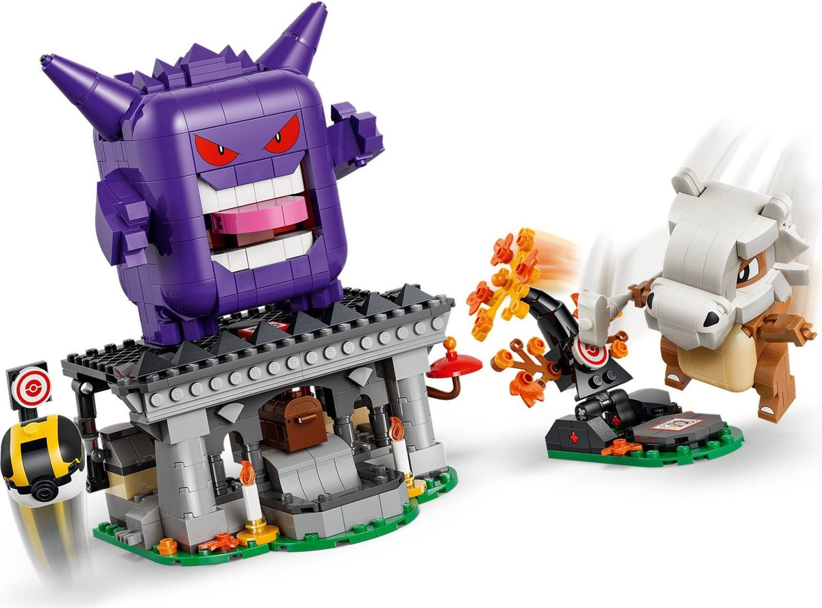 LEGO 72166 Cubone and Gengar's Spooky Showdown - imperfect box