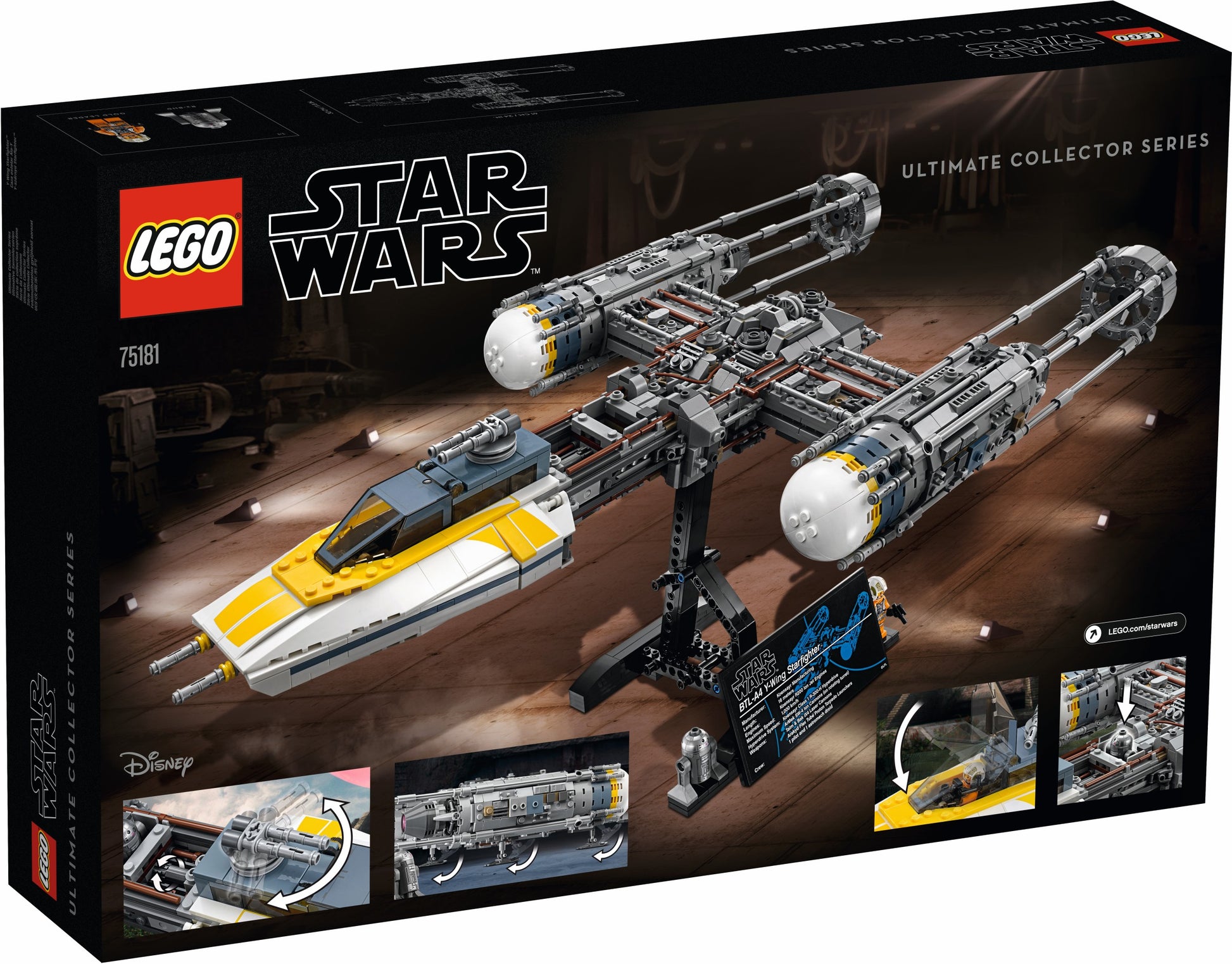 LEGO 75181 Star Wars Y-Wing Starfighter UCS (Pre-Owned) – Y Toys