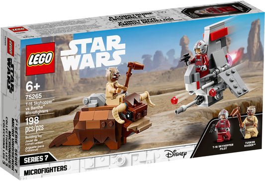 LEGO 75265 Star Wars T-16 Skyhopper vs Bantha Microfighters