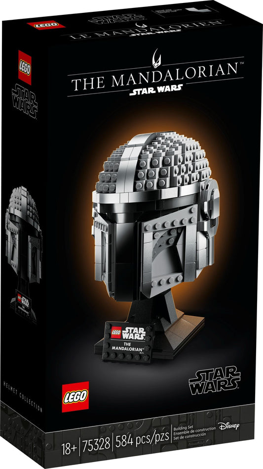 LEGO 75328 Star Wars The Mandalorian Helmet - Imperfect box