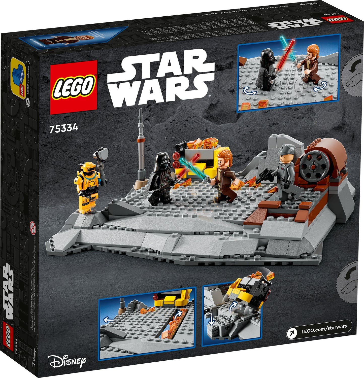 LEGO 75334 Star Wars Obi-Wan Kenobi vs. Darth Vader