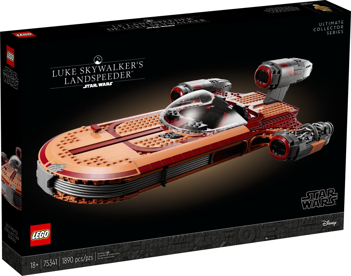 LEGO 75341 Star Wars Luke Skywalker’s Landspeeder (UCS)