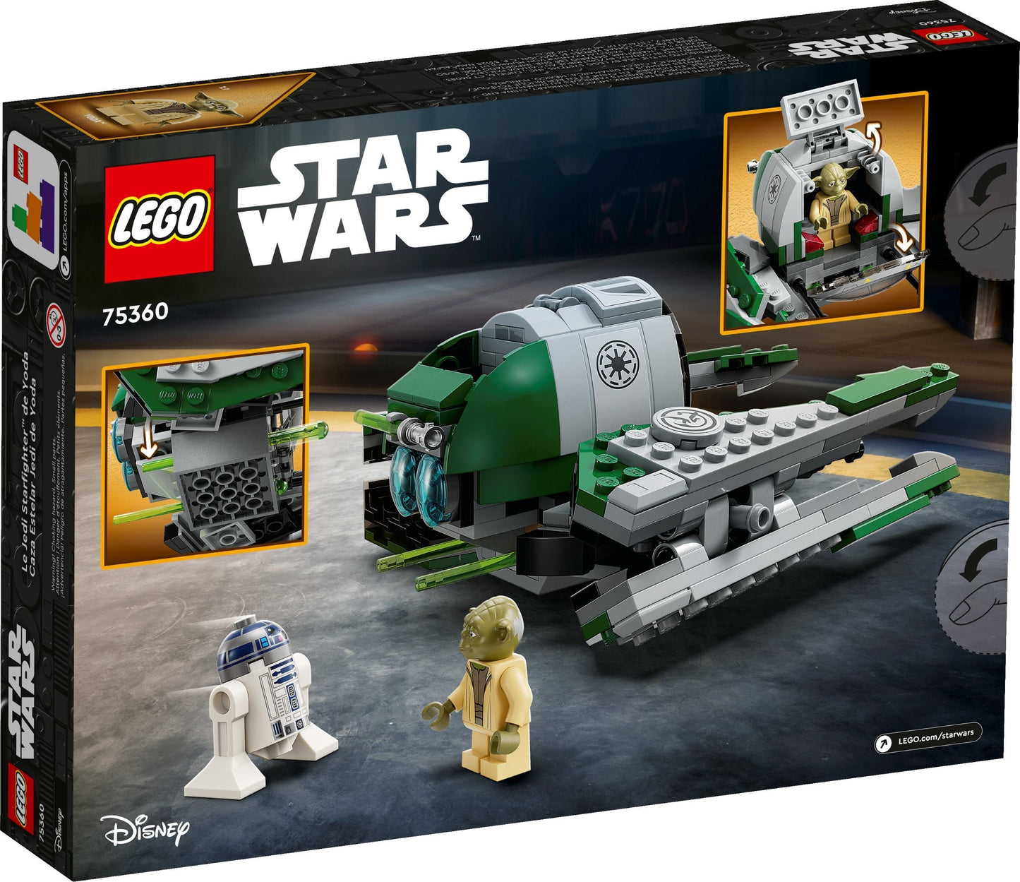 LEGO 75360 Star Wars Yoda's Jedi Starfighter