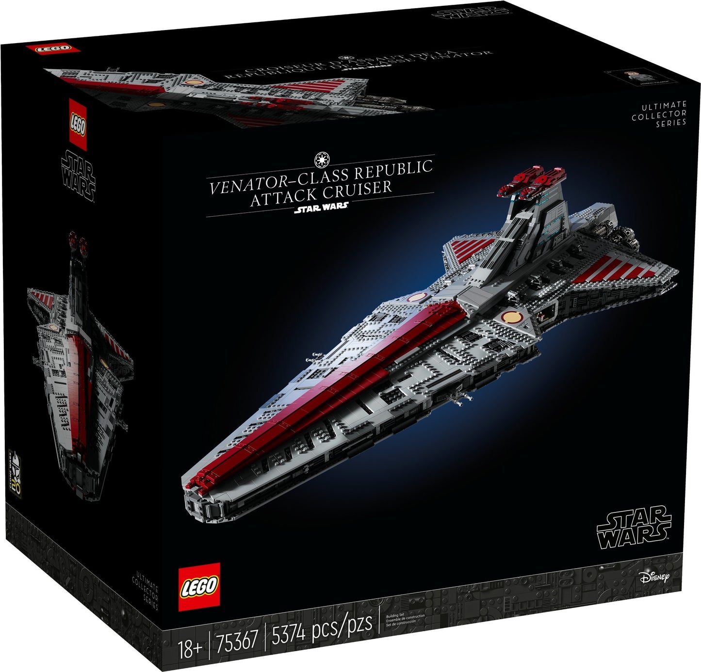 LEGO 75367 Star Wars Venator-Class Republic Attack Cruiser - UCS