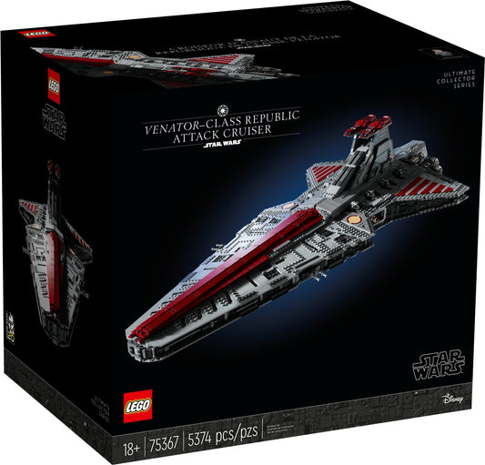 LEGO 75367 Star Wars Venator-Class Republic Attack Cruiser - UCS