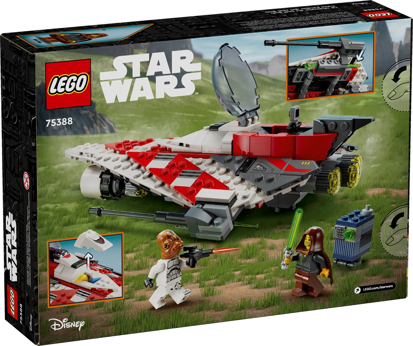 LEGO 75388 Star Wars Jedi Bob's Starfighter