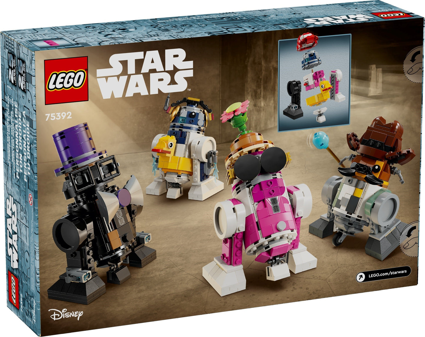 LEGO 75392 Star Wars Creative Play Droid Builder