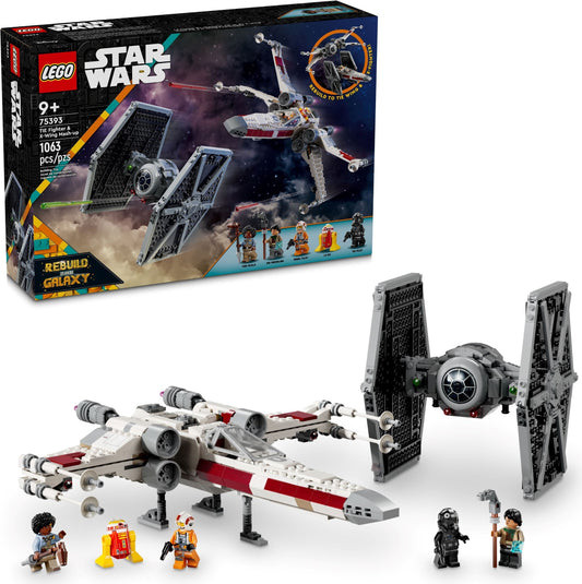 LEGO 75393 Star Wars TIE Fighter & X-wing Mash-up