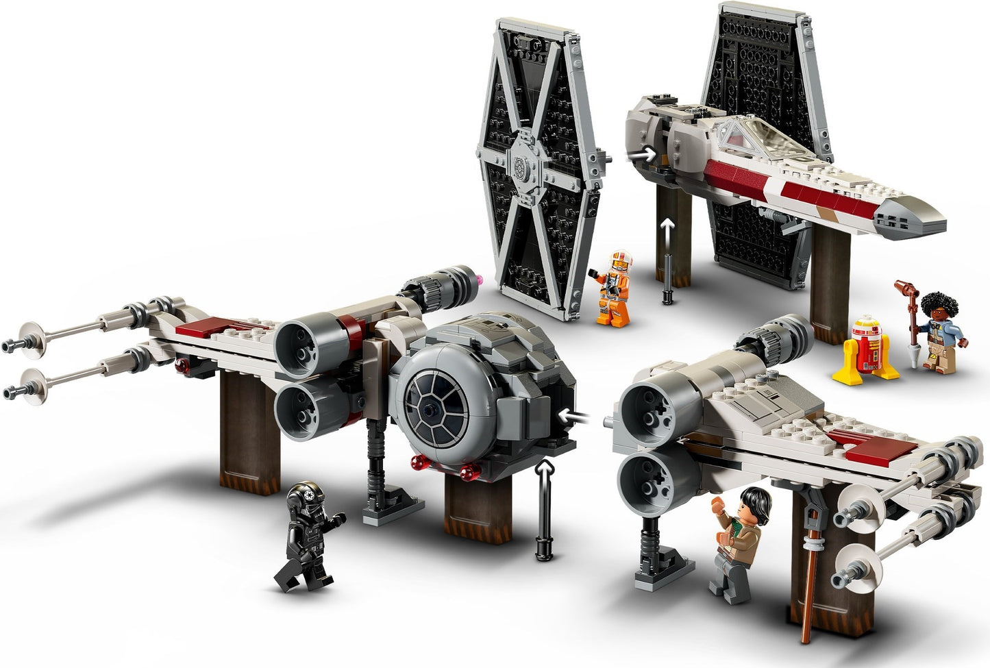 LEGO 75393 Star Wars TIE Fighter & X-wing Mash-up