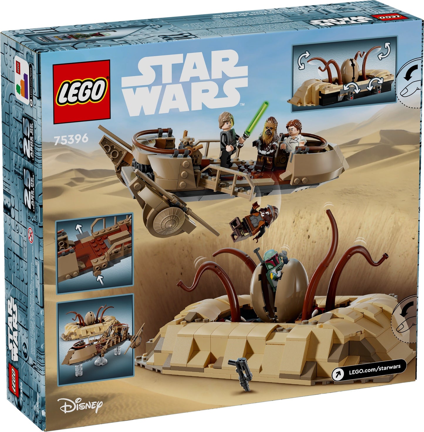 LEGO 75396 Star Wars Desert Skiff & Sarlacc Pit