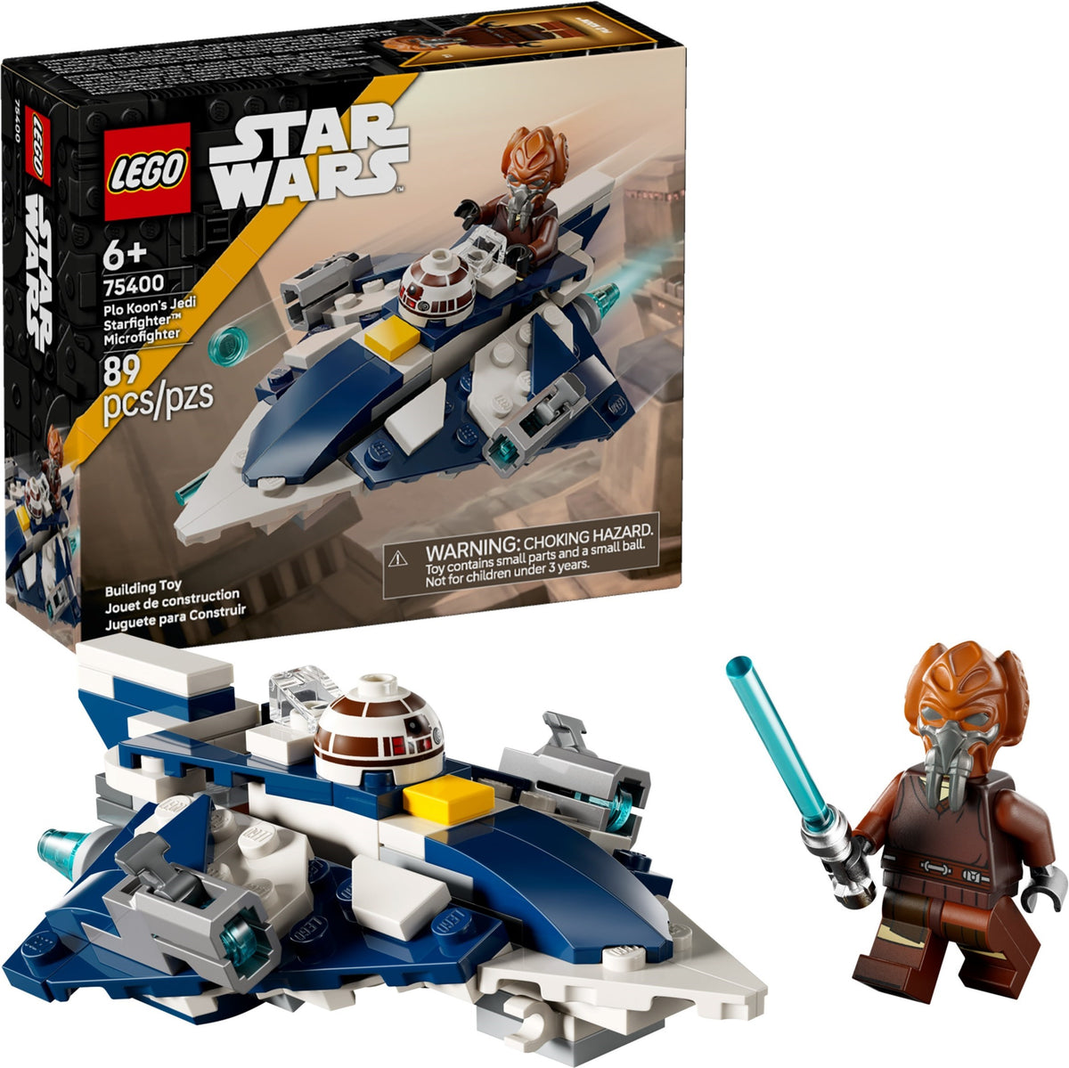 LEGO 75400 - Box front with model