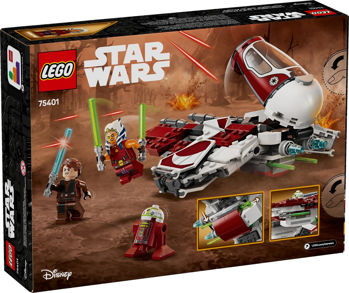 LEGO 75401 Star Wars Ahsoka's Jedi Interceptor
