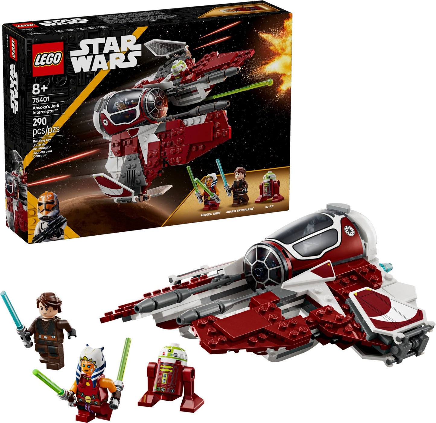 LEGO 75401 Star Wars Ahsoka's Jedi Interceptor