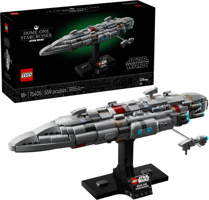 LEGO 75405 - Box front with model