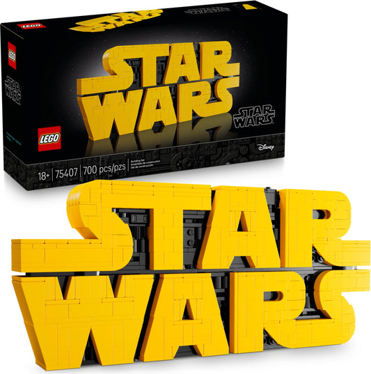 LEGO 75407 Star Wars Brick-Built Star Wars Logo - imperfect box