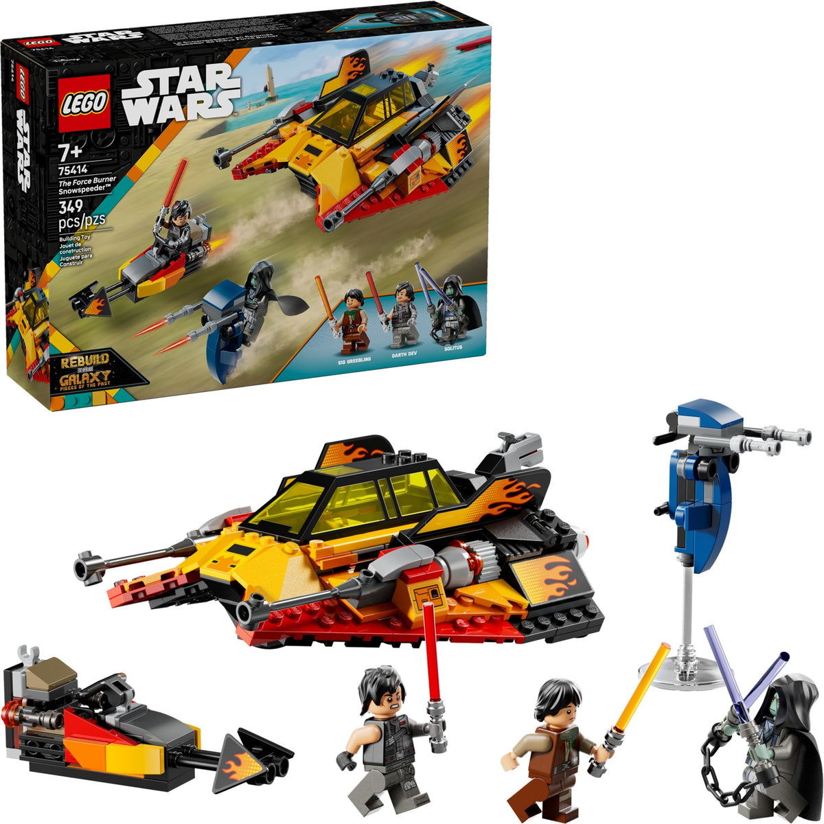 LEGO 75414 The Force Burner Snowspeeder