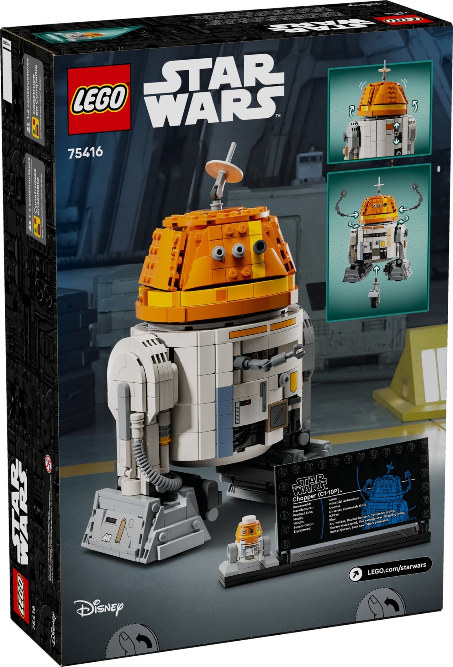 LEGO 75416 Star Wars Chopper (C1-10P)