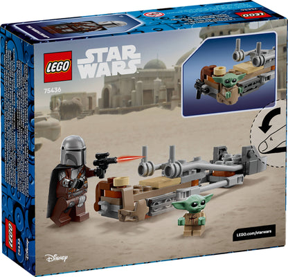 LEGO 75436 The Mandalorian & Grogu's Speeder Bike