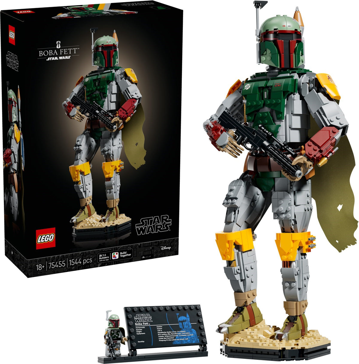 LEGO 75455 - Box front with model