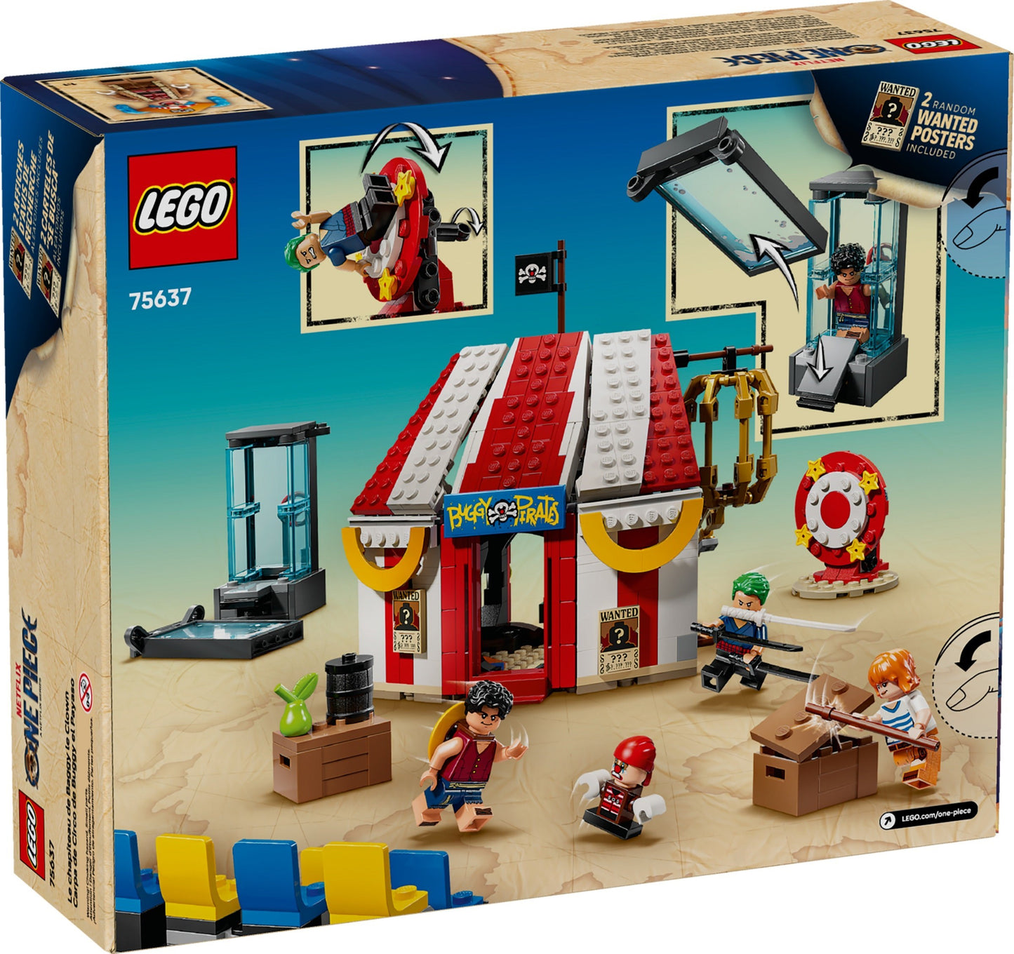 LEGO 75637 One Piece Buggy the Clown's Circus Tent
