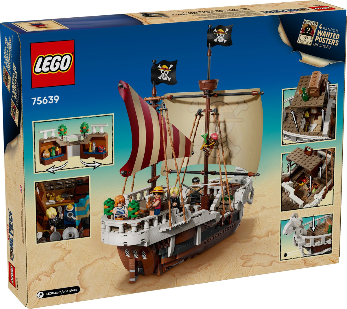 LEGO 75639 The Going Merry Pirate Ship - imperfect box