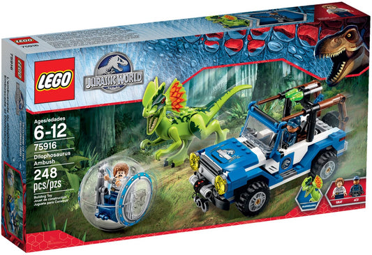 LEGO 75916 Jurassic World Dilophosaurus Ambush (Pre-Owned)