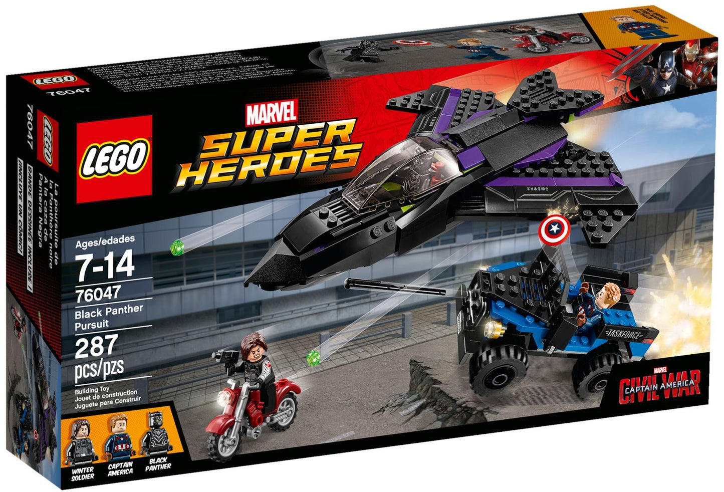 LEGO 76047 Marvel Super Heroes Black Panther Pursuit (Pre-Owned)