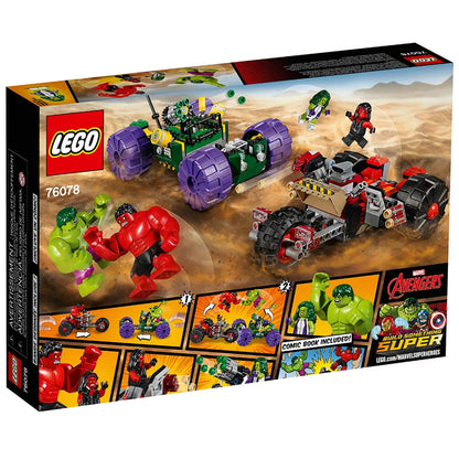 LEGO 76078 Marvel Super Heroes Hulk vs. Red Hulk