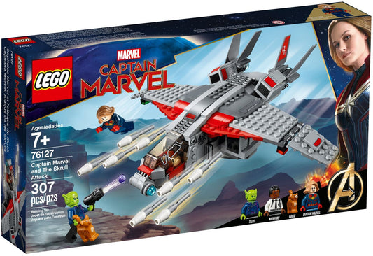 LEGO 76127 Marvel Super Heroes Captain Marvel and The Skrull Attack
