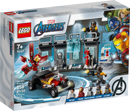 LEGO 76167 Marvel Super Heroes Iron Man Armoury