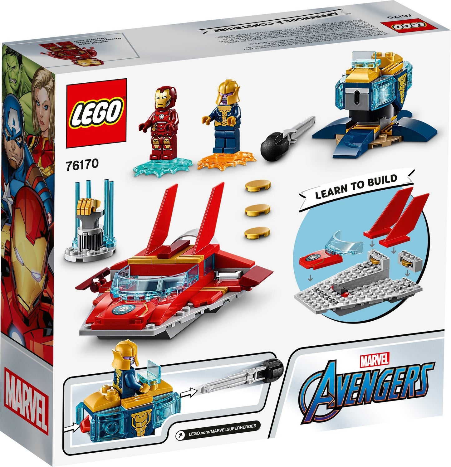 LEGO 76170 Marvel Super Heroes Iron Man vs. Thanos