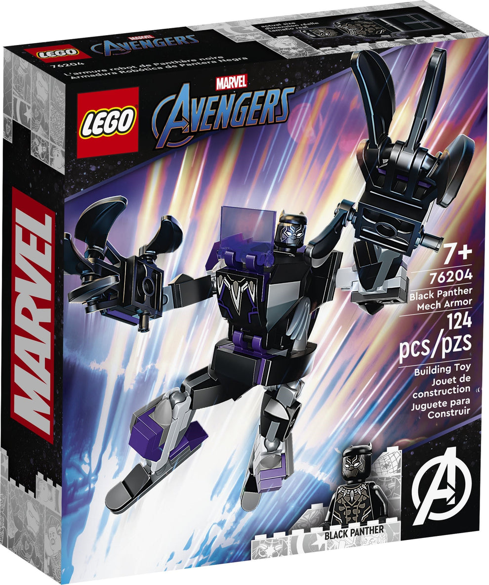 LEGO 76204 Marvel Super Heroes Black Panther Mech Armor – Y Toys