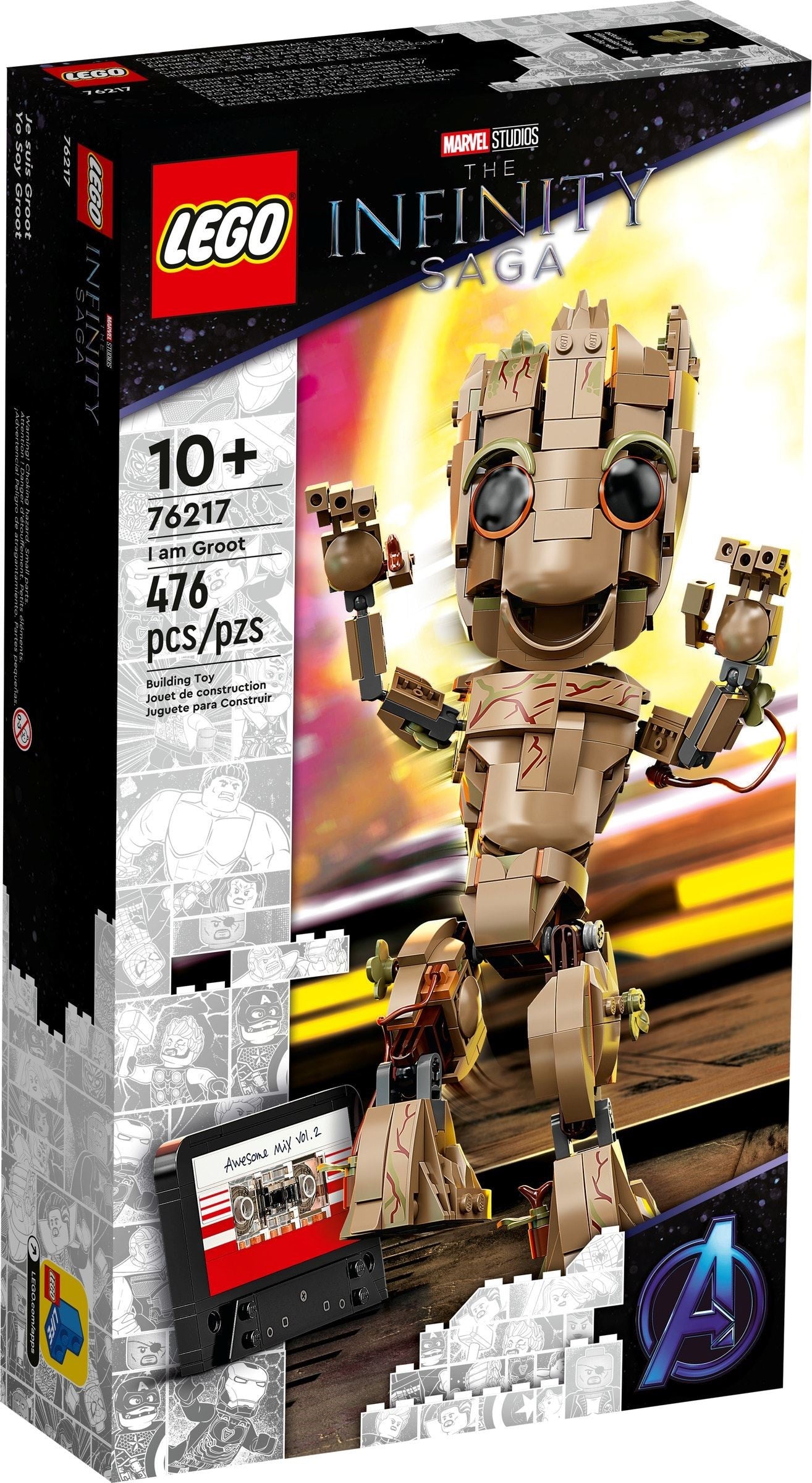 LEGO 76217 Marvel Super Heroes I am Groot