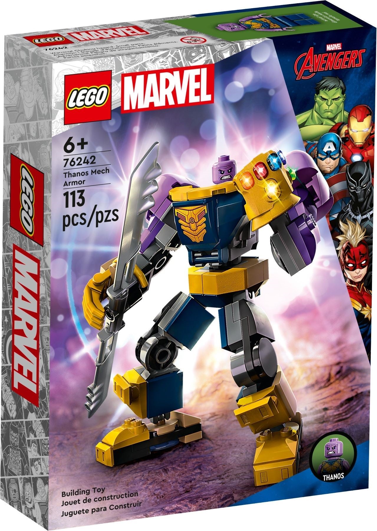 LEGO 76242 Marvel Super Heroes Thanos Mech Armour