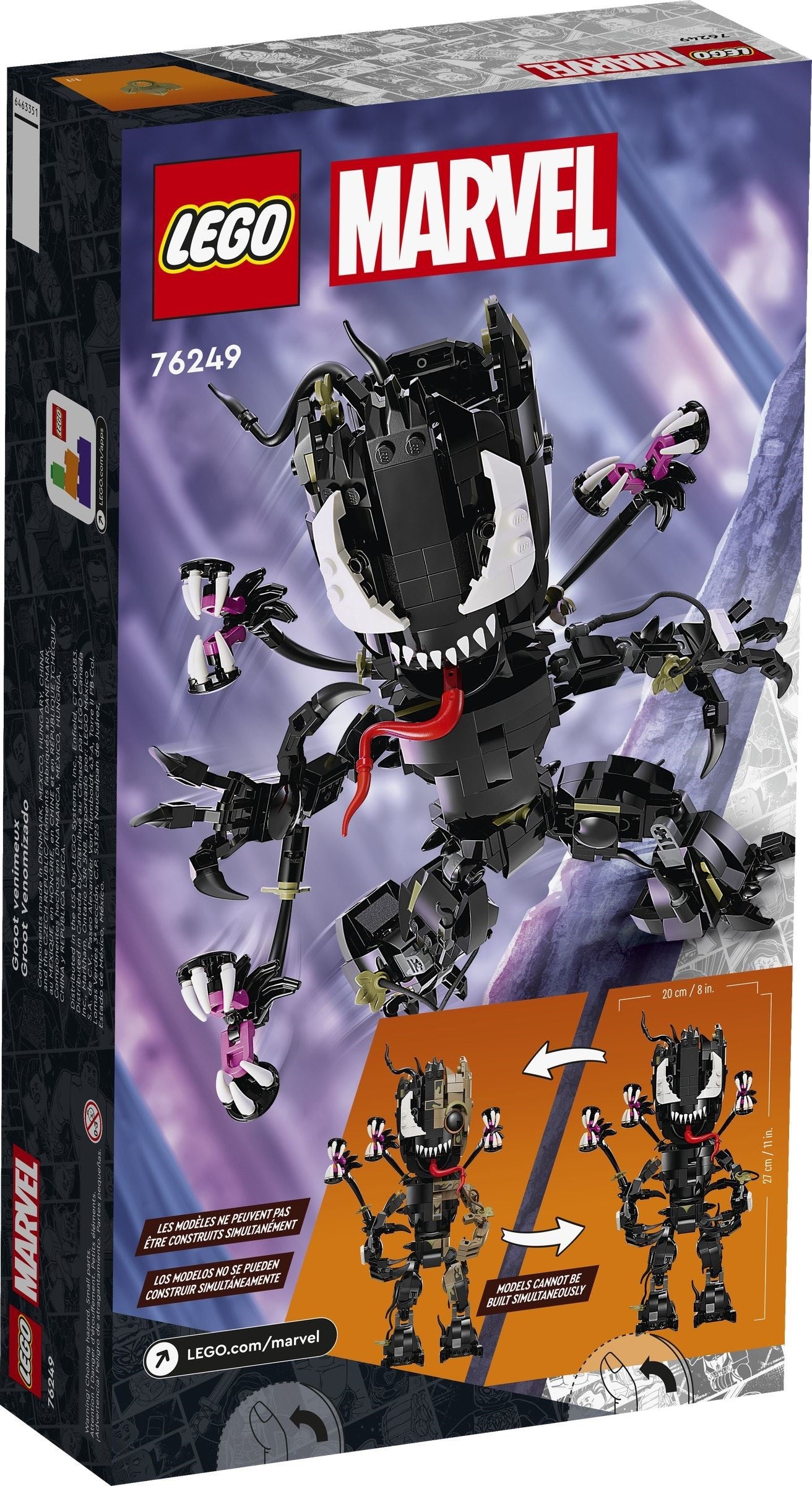 LEGO 76249 Marvel Super Heroes Venomised Groot