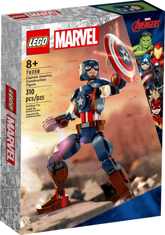 LEGO 76258 Marvel Super Heroes Captain America Construction Figure