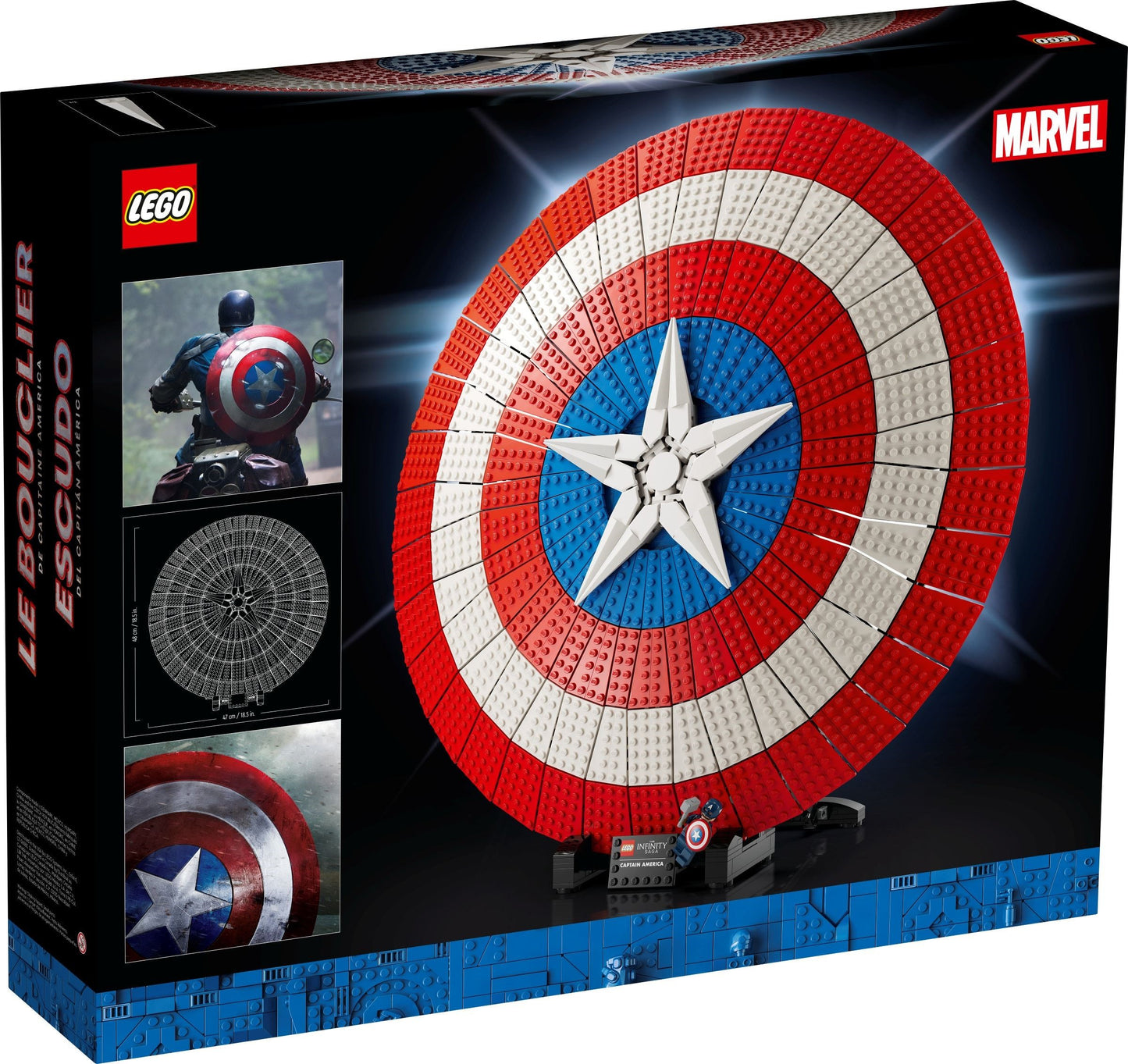 LEGO 76262 Marvel Super Heroes Captain America's Shield