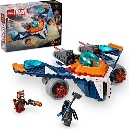LEGO 76278 Marvel Super Heroes Rocket's Warbird vs. Ronan