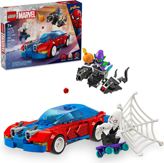 LEGO 76279 Marvel Super Heroes Spider-Man Race Car & Venom Green Goblin