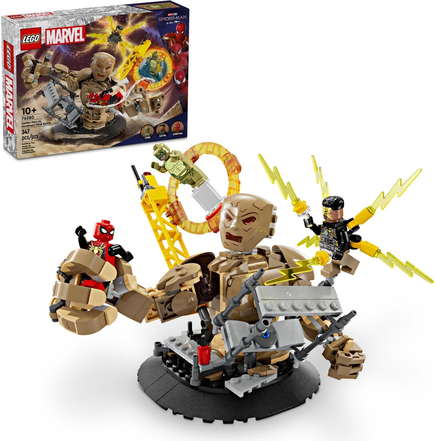 LEGO 76280 Marvel Super Heroes Spider-Man vs. Sandman: Final Battle